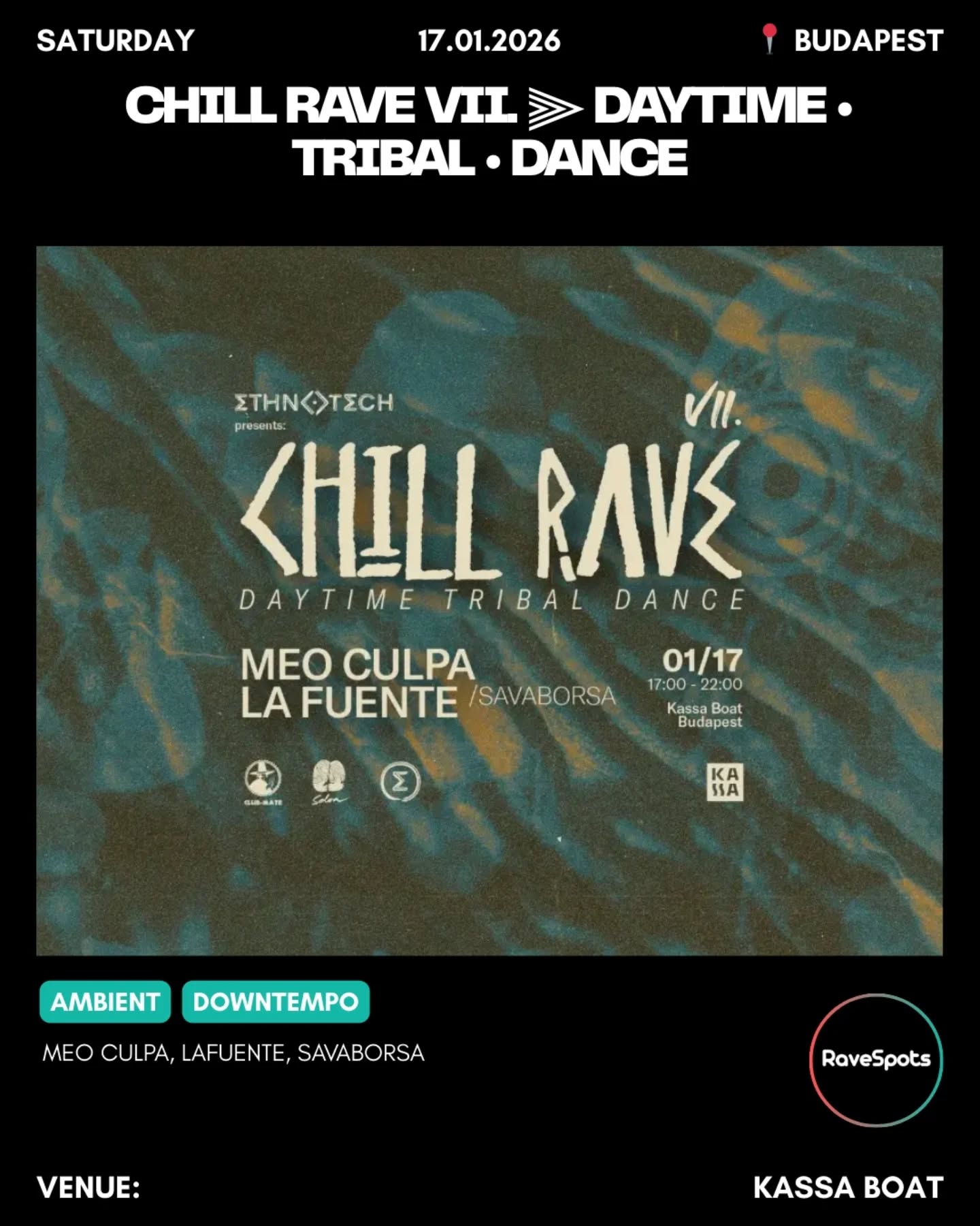 CHILL RAVE VII. ⫸ Daytime • Tribal • Dance