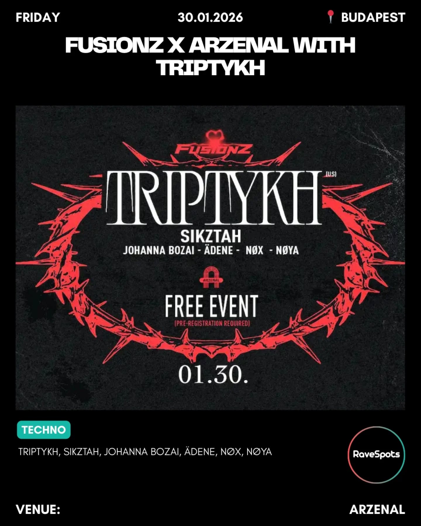 FUSIONZ X Arzenal with TRIPTYKH