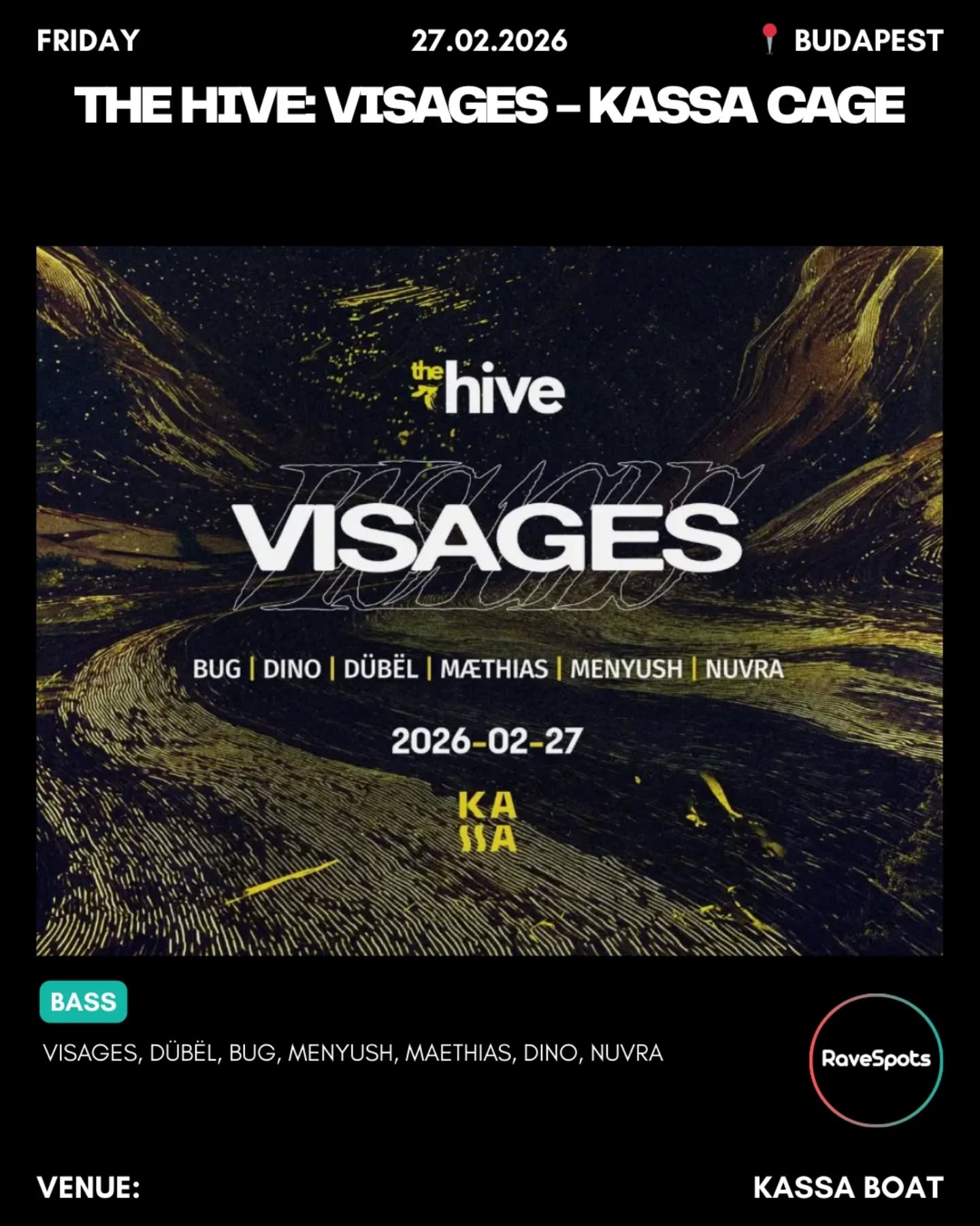 The Hive: Visages - Kassa CAGE