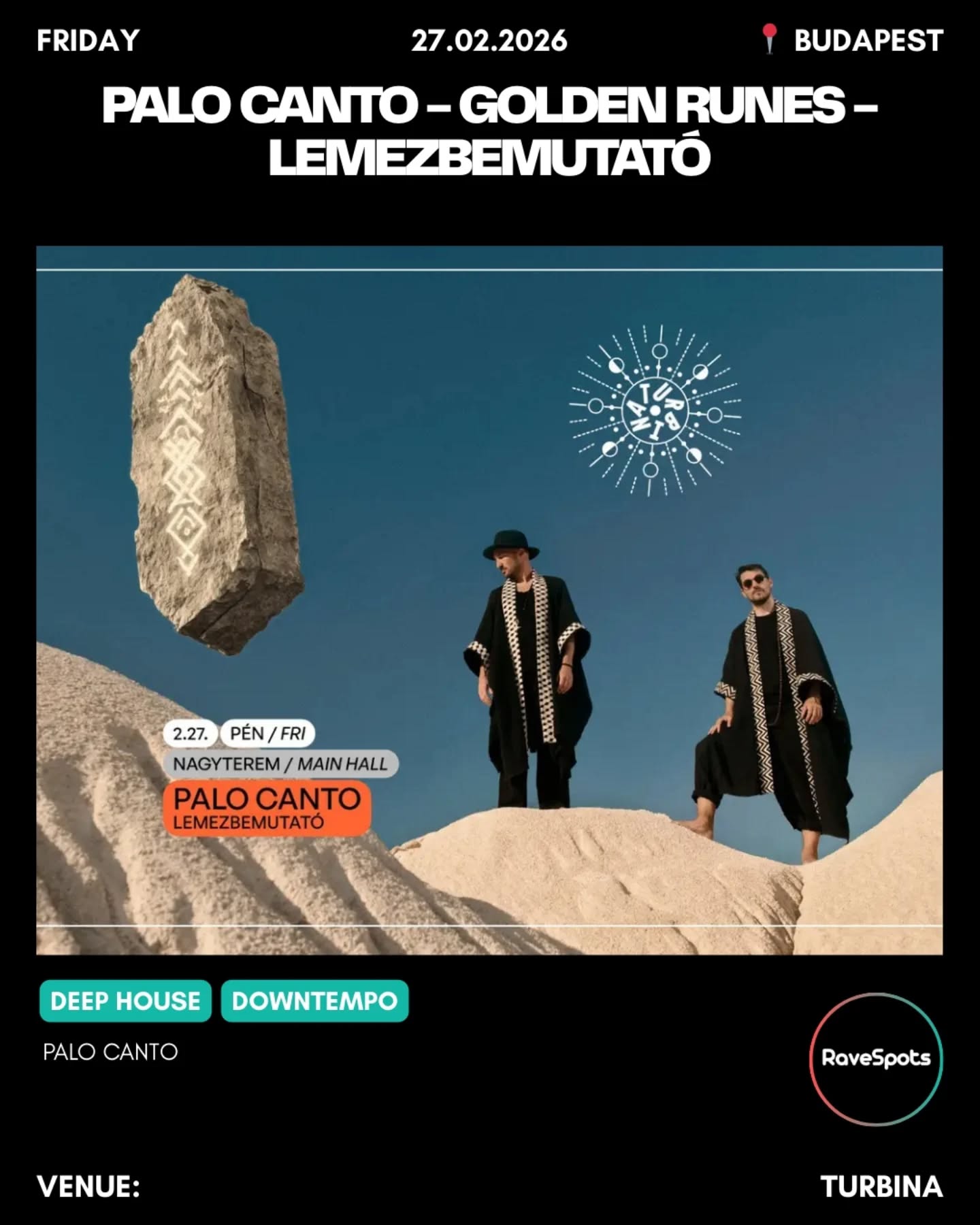 Palo Canto - Golden Runes - Lemezbemutató