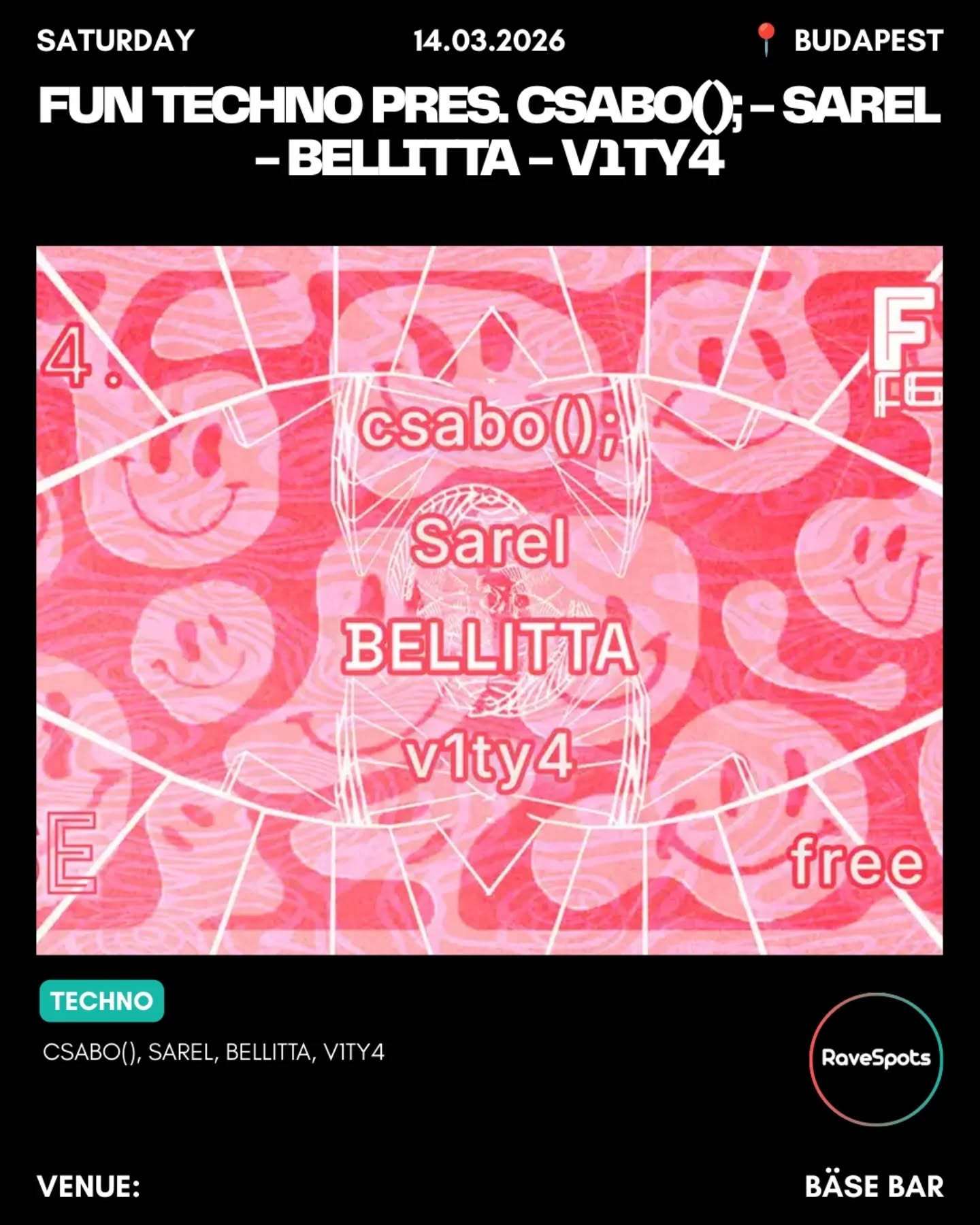 FUN techno pres. csabo(); - Sarel - BELLITTA - v1ty4