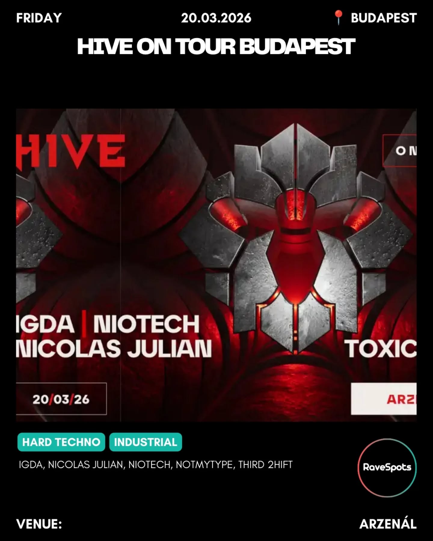 Hive on Tour Budapest