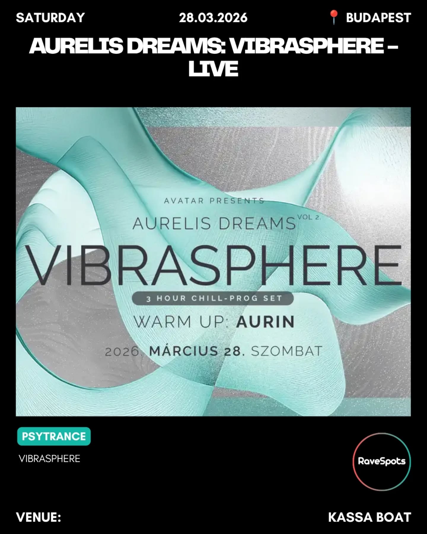 Aurelis Dreams: VIBRASPHERE - LIVE