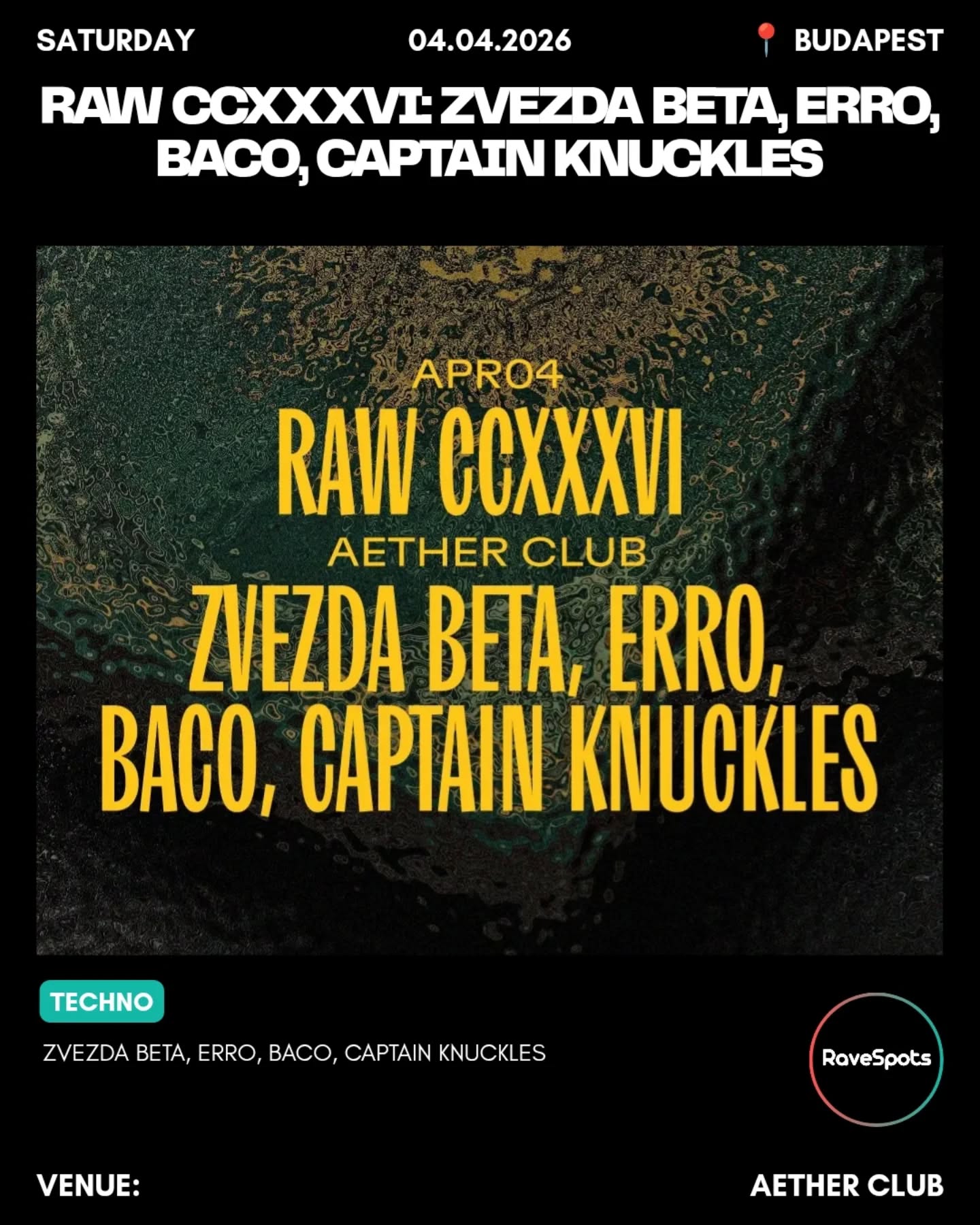 RAW CCXXXVI: Zvezda Beta, Erro, BACO, Captain Knuckles