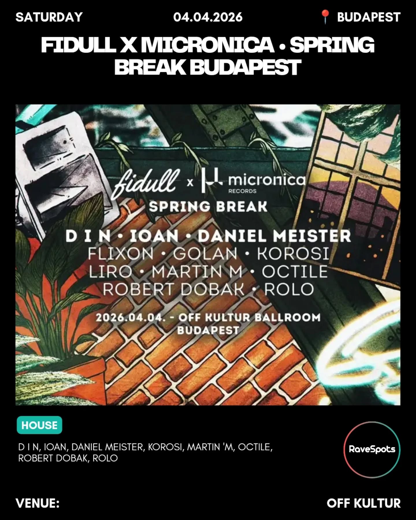 Fidull x Micronica • Spring Break Budapest