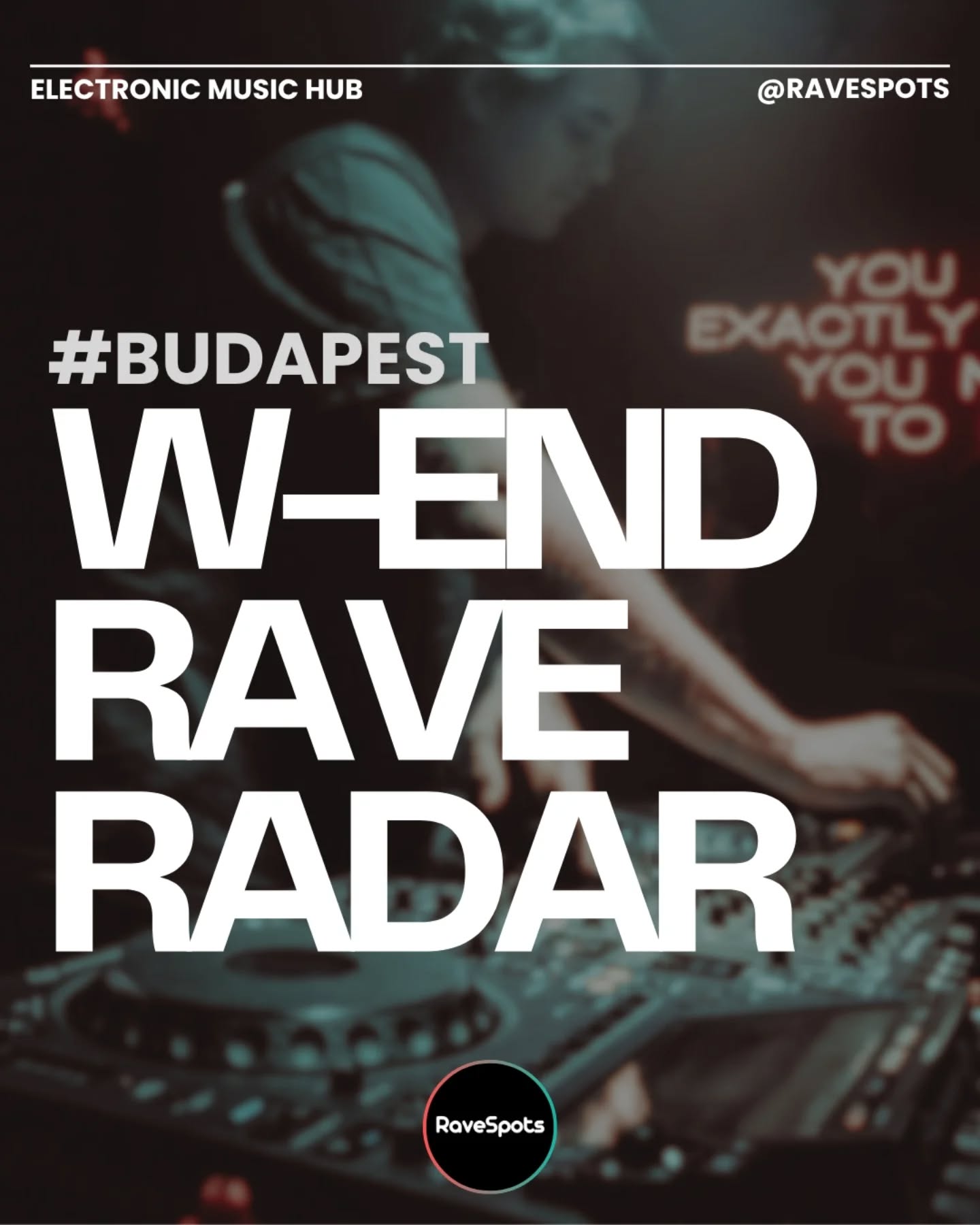 Budapest rave & club picks, 10–11 Apr 2026