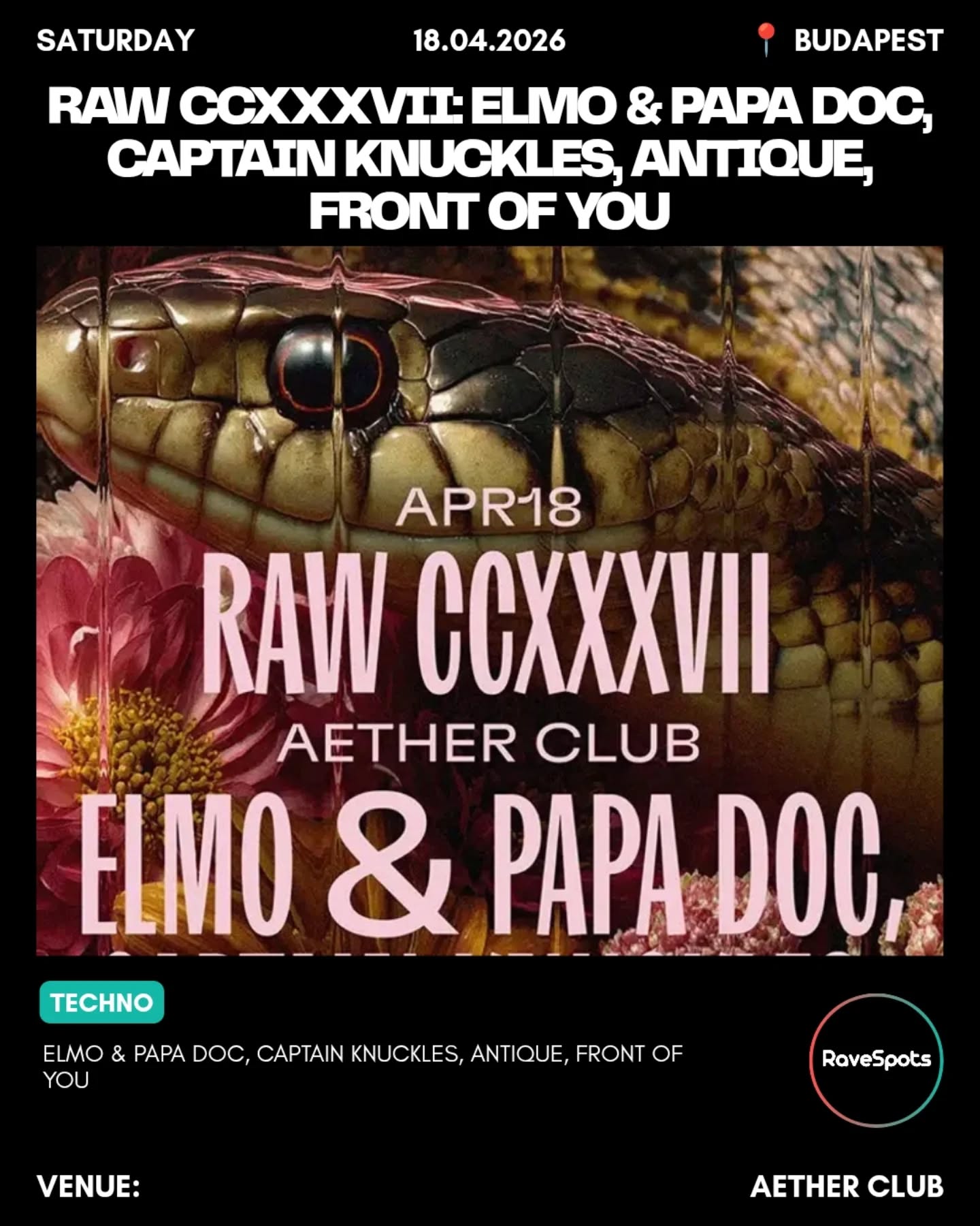 RAW CCXXXVII: Elmo & Papa Doc, Captain Knuckles, Antique, Front Of You