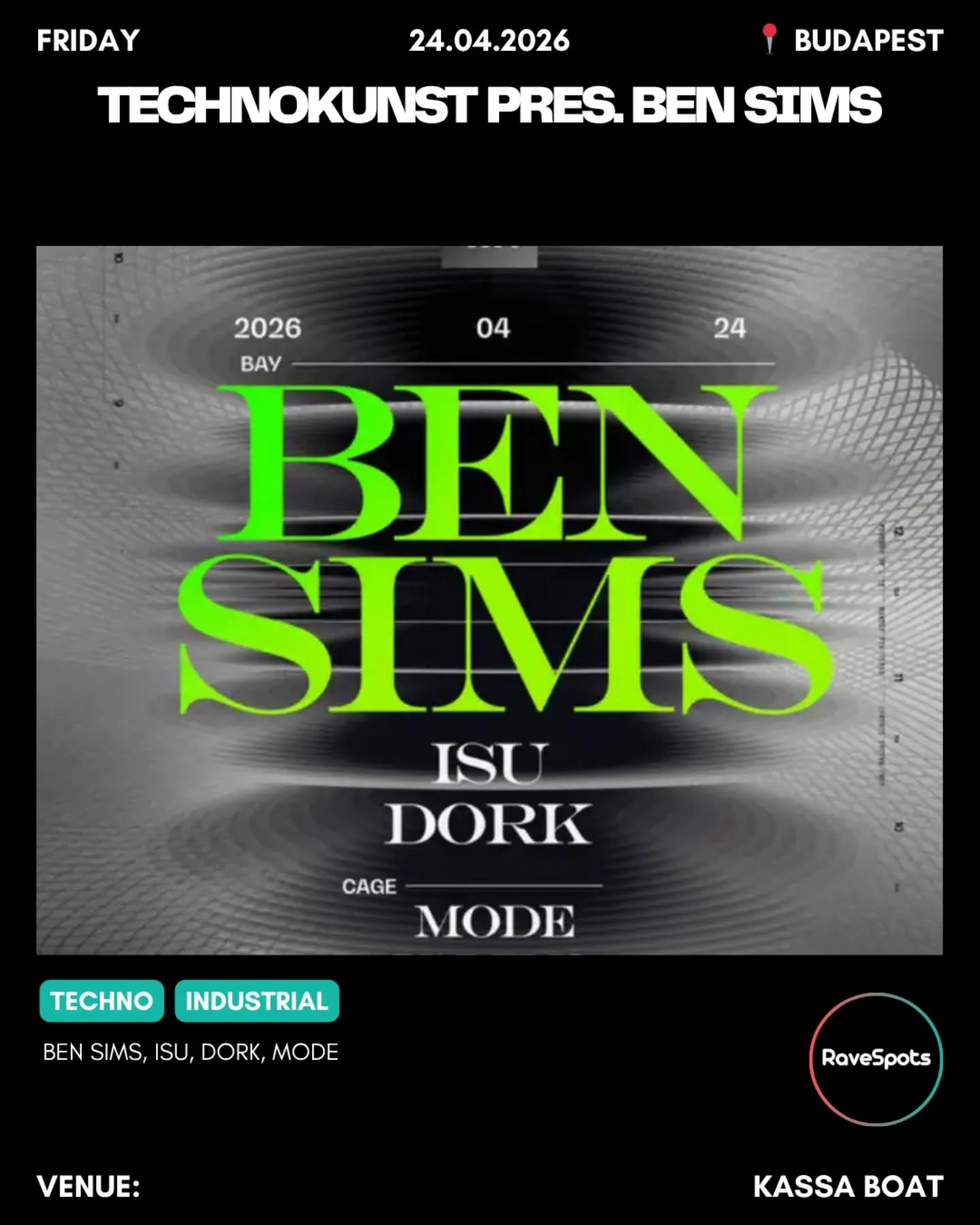 Technokunst pres. Ben Sims