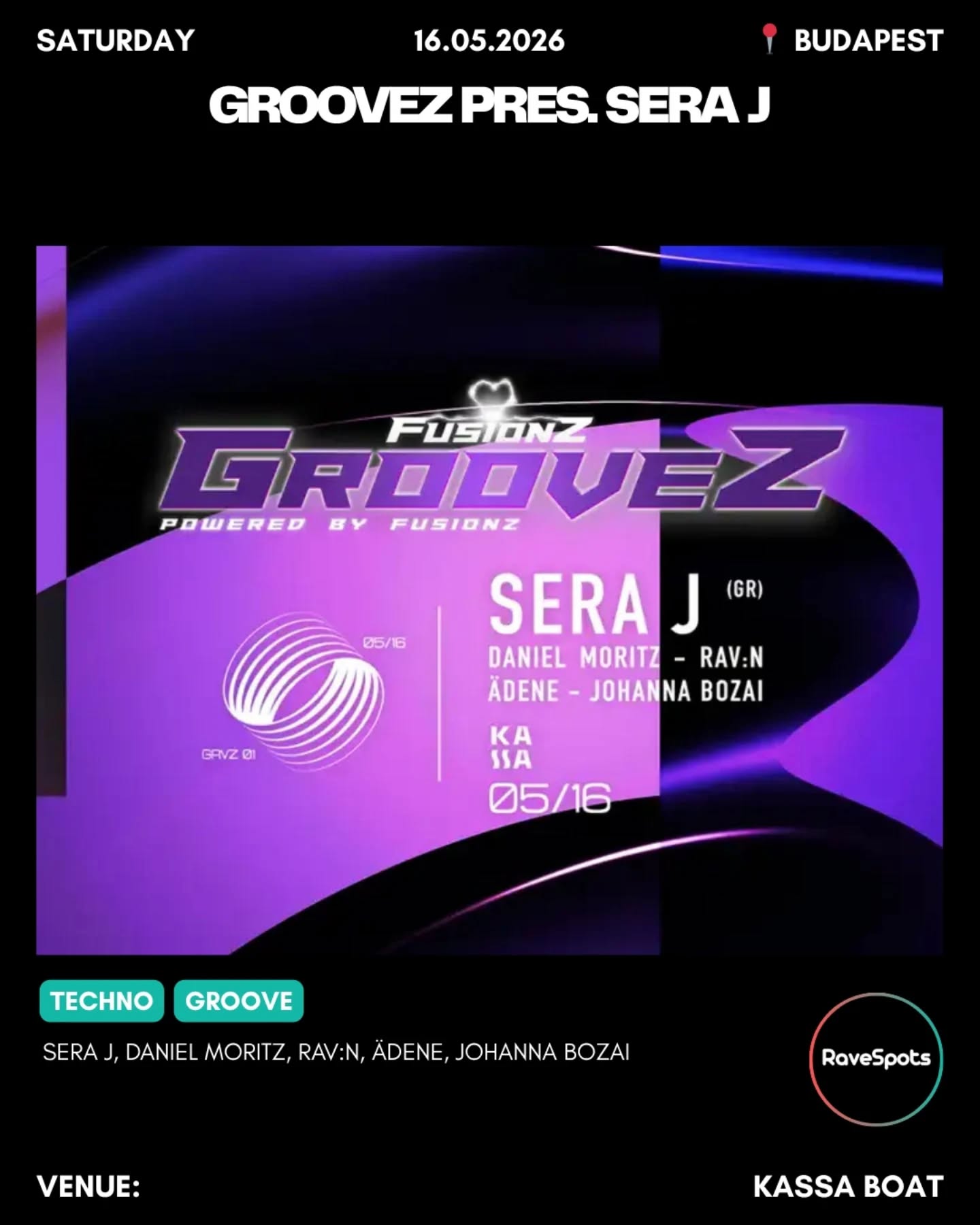 GROOVEZ pres. Sera J