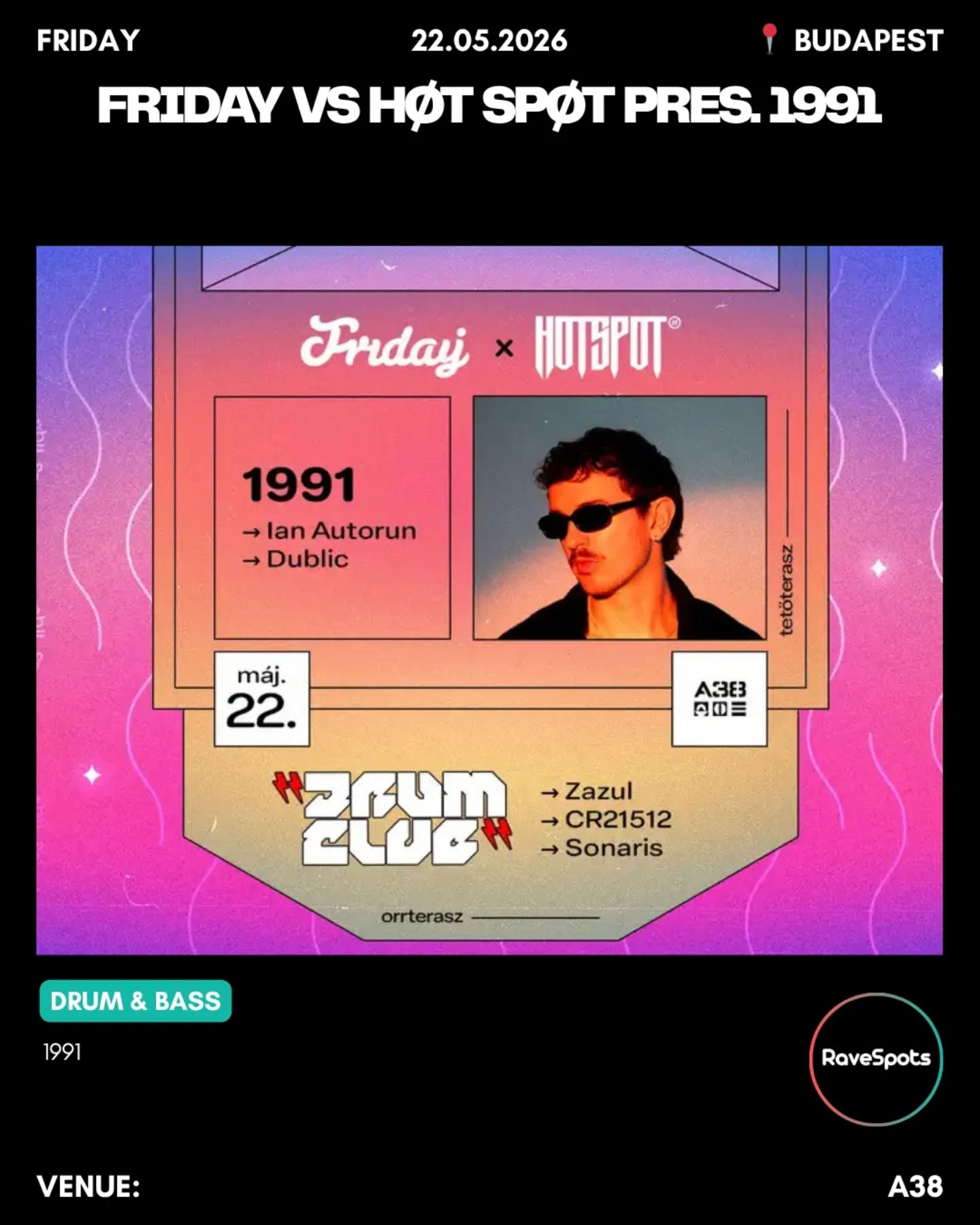 Friday vs HØT SPØT pres. 1991