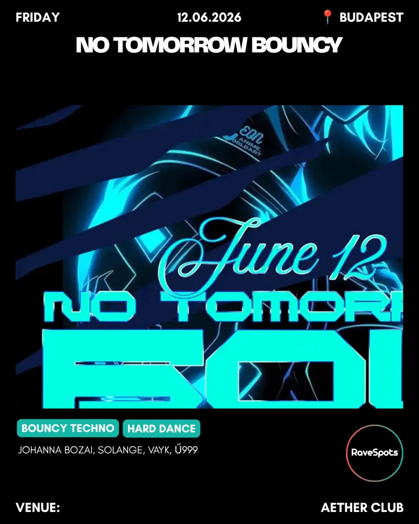 NO TOMORROW BOUNCY