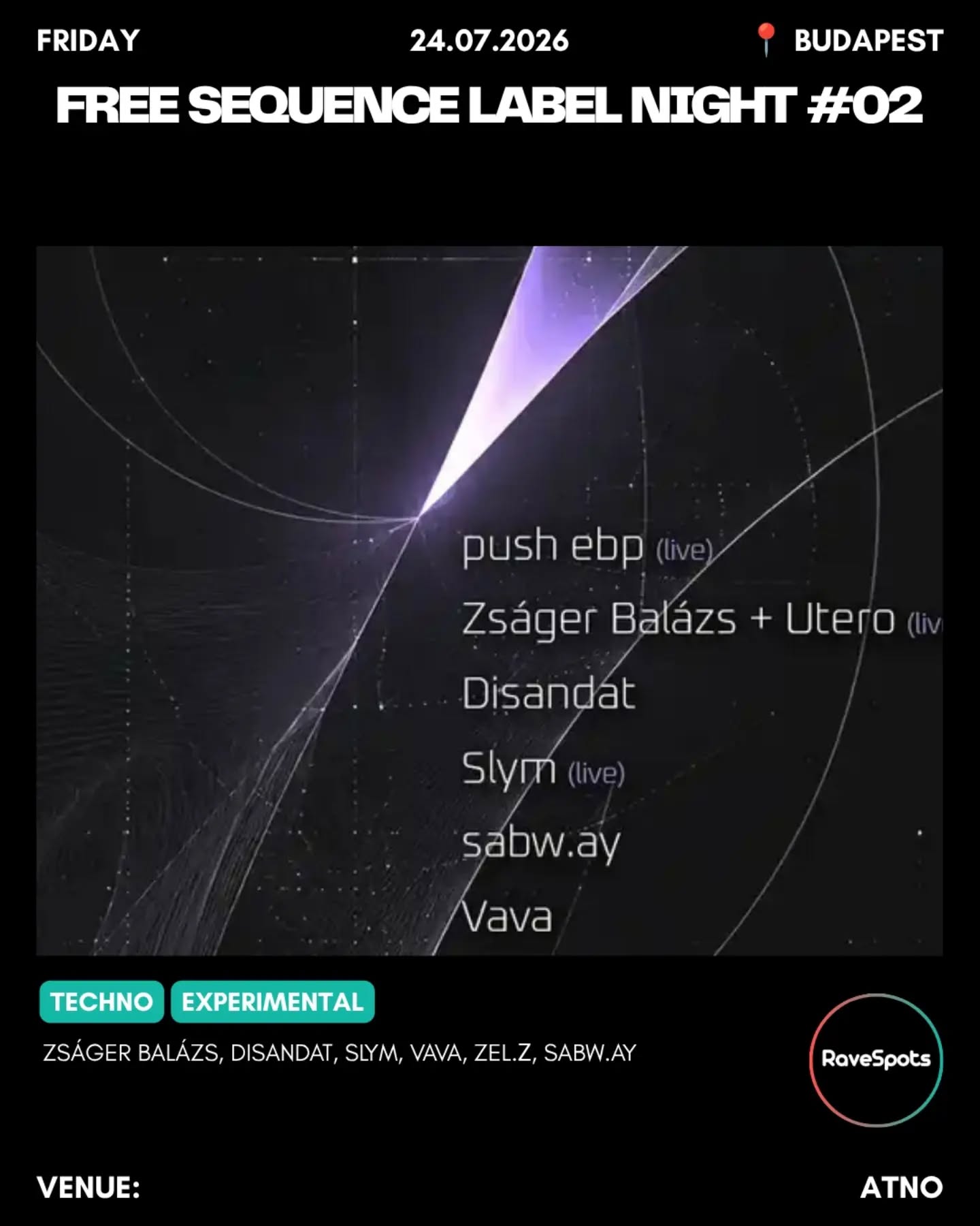 FREE SEQUENCE LABEL NIGHT #02