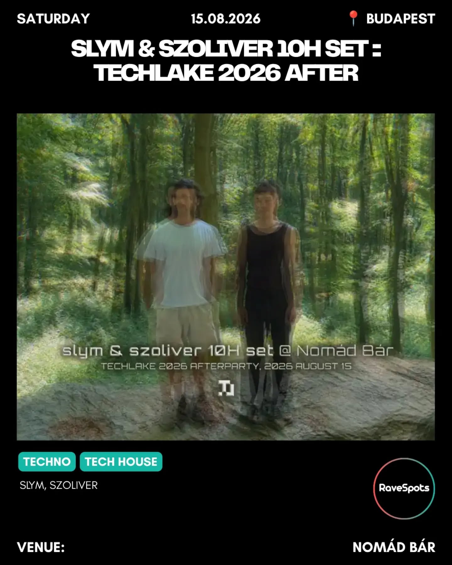 SLYM & szoliver 10H set :: TECHLAKE 2026 AFTER