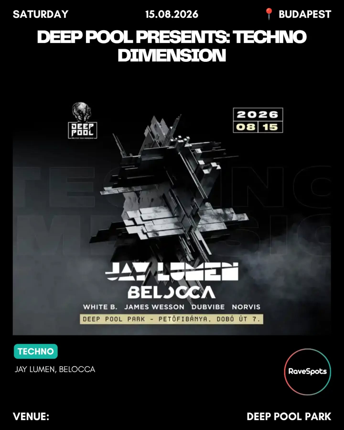 Deep Pool presents: Techno Dimension