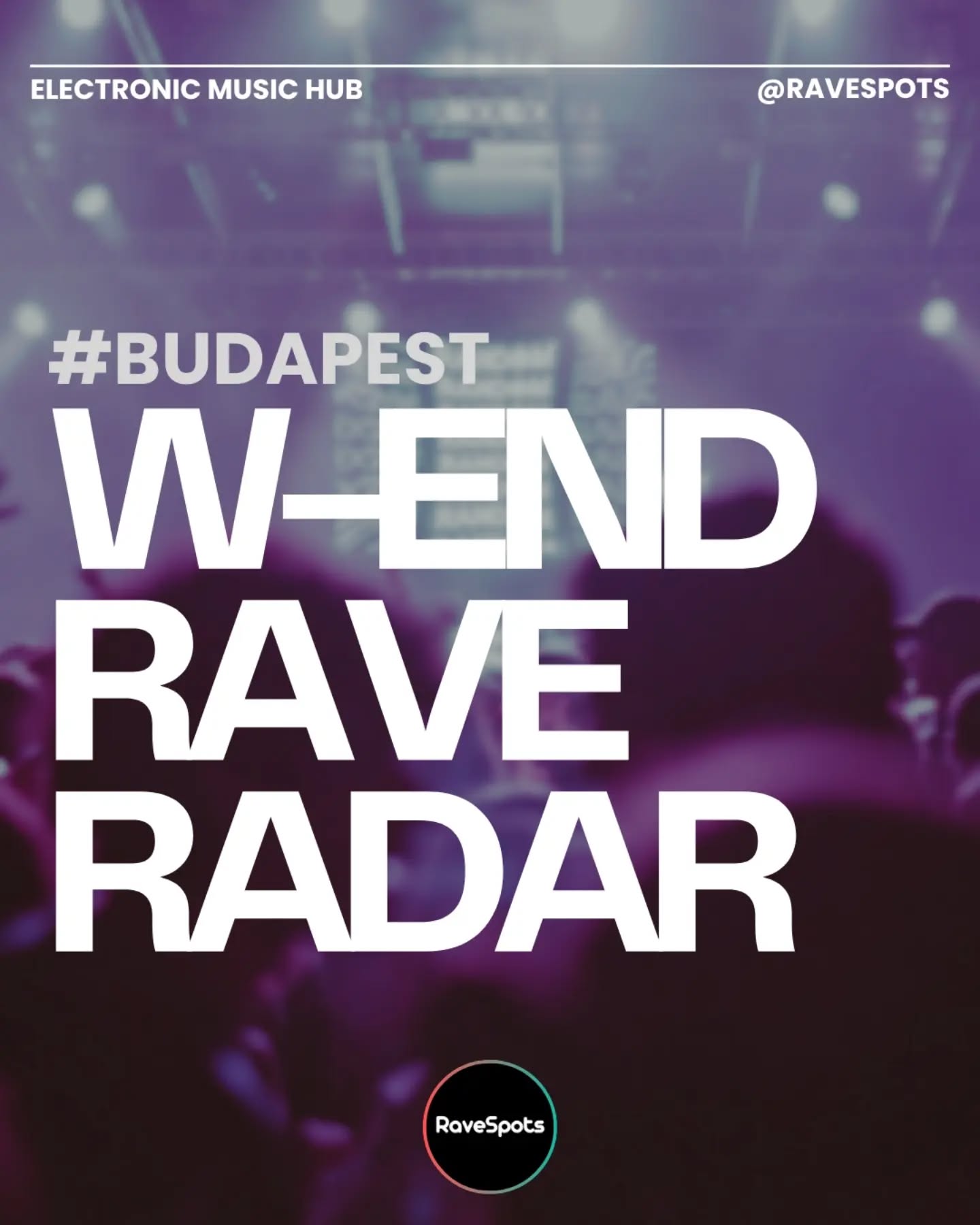 Budapest rave & club picks, 18–19 Sept 2026