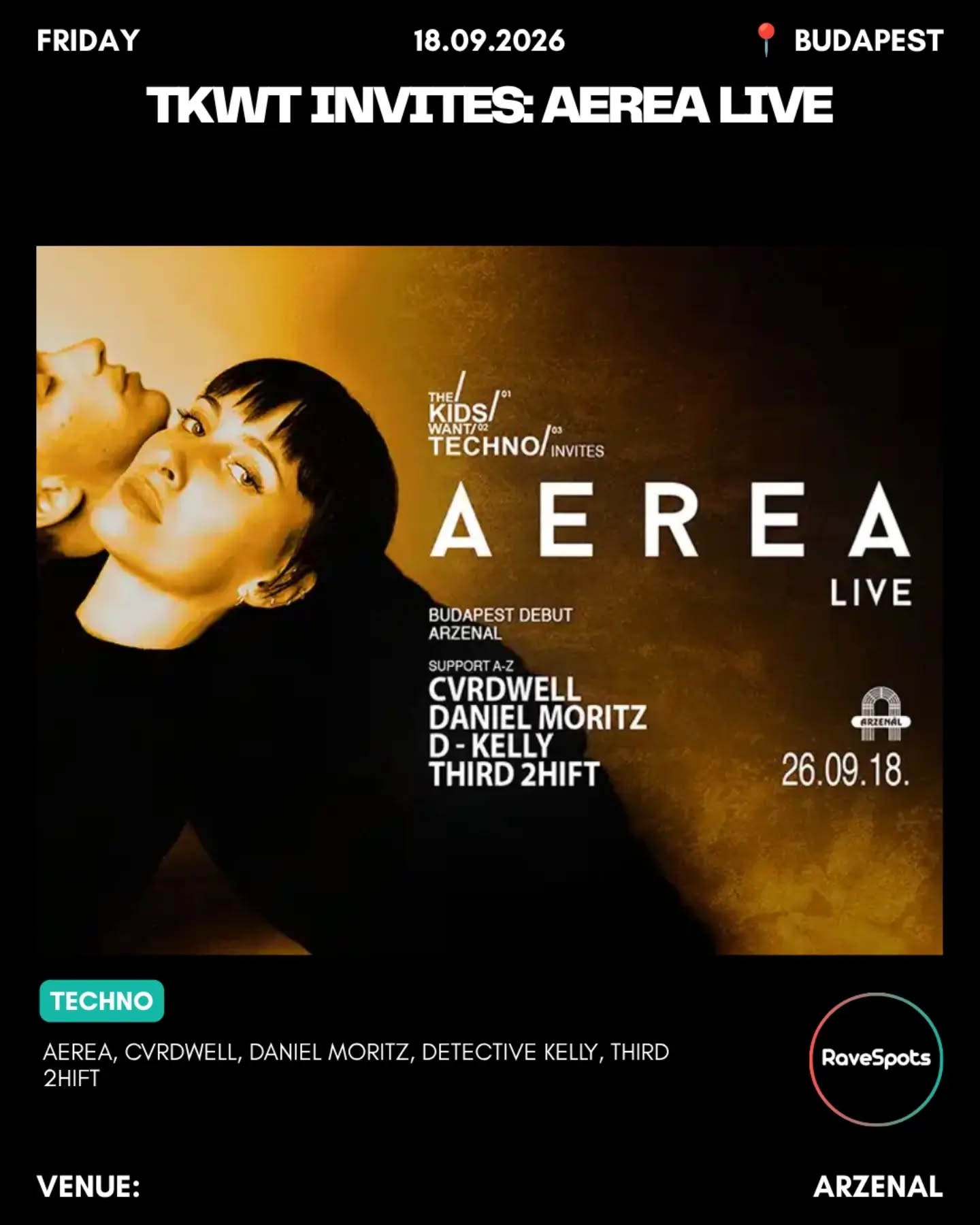 TKWT invites: AEREA live