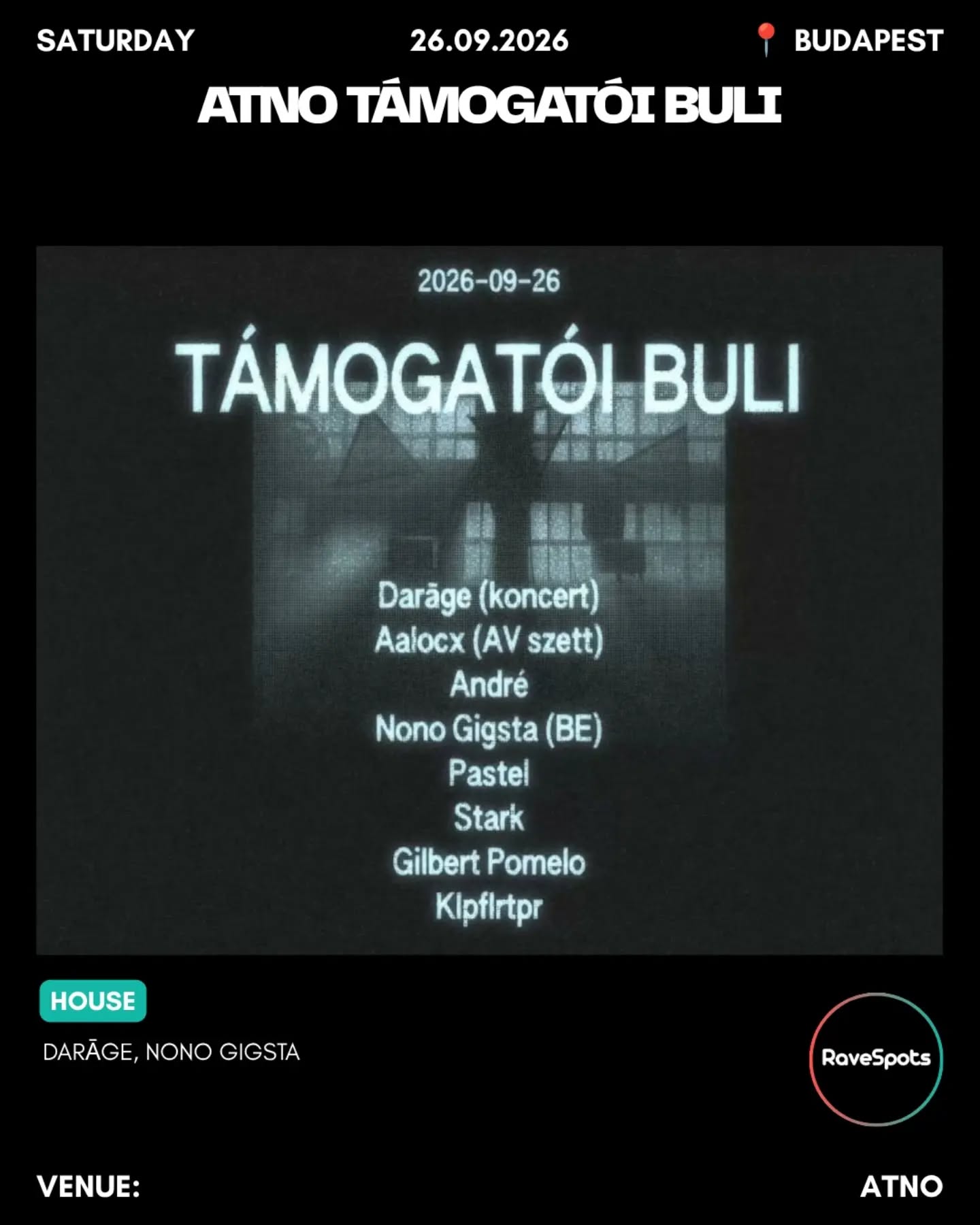 Atno Támogatói Buli