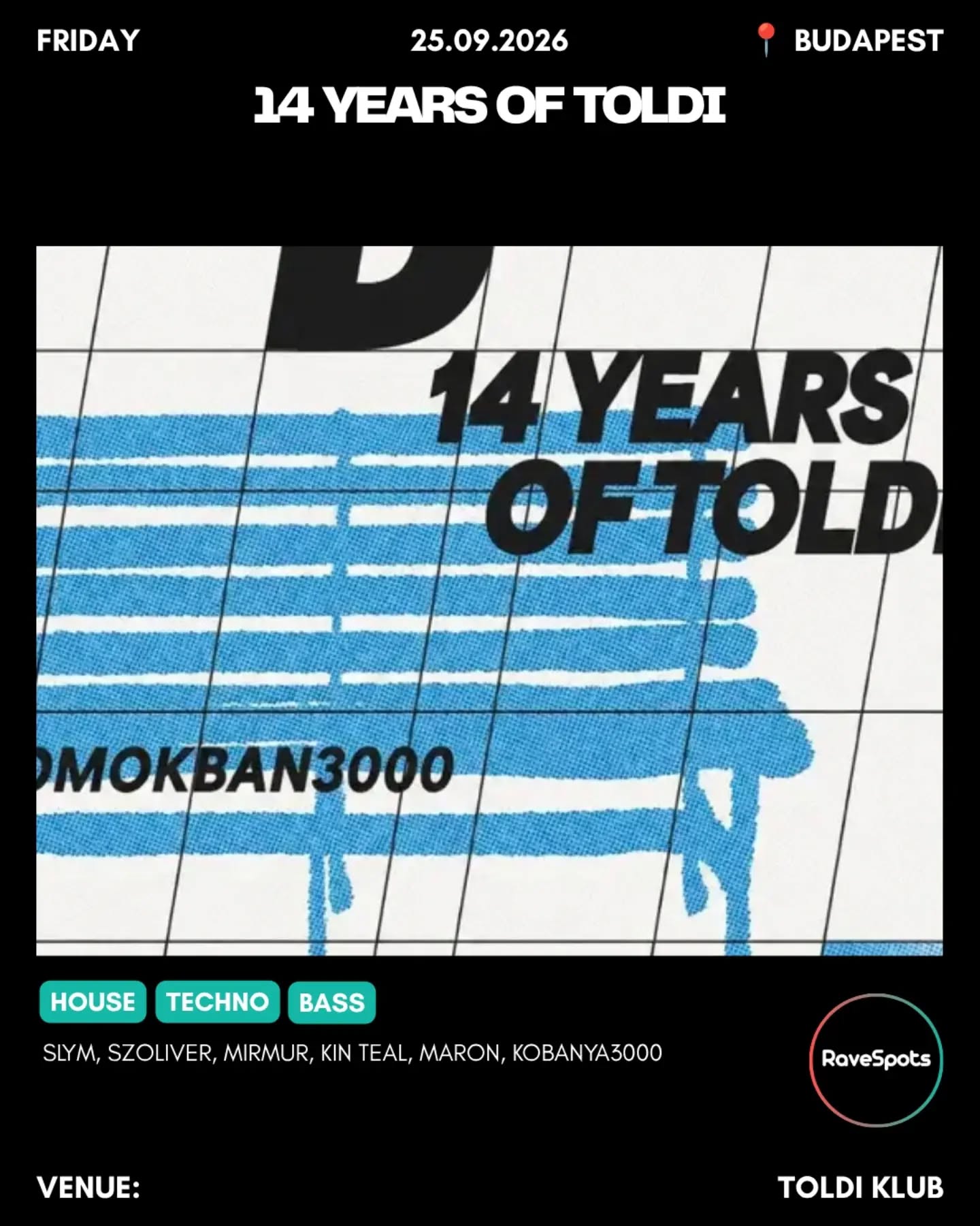14 YEARS OF TOLDI