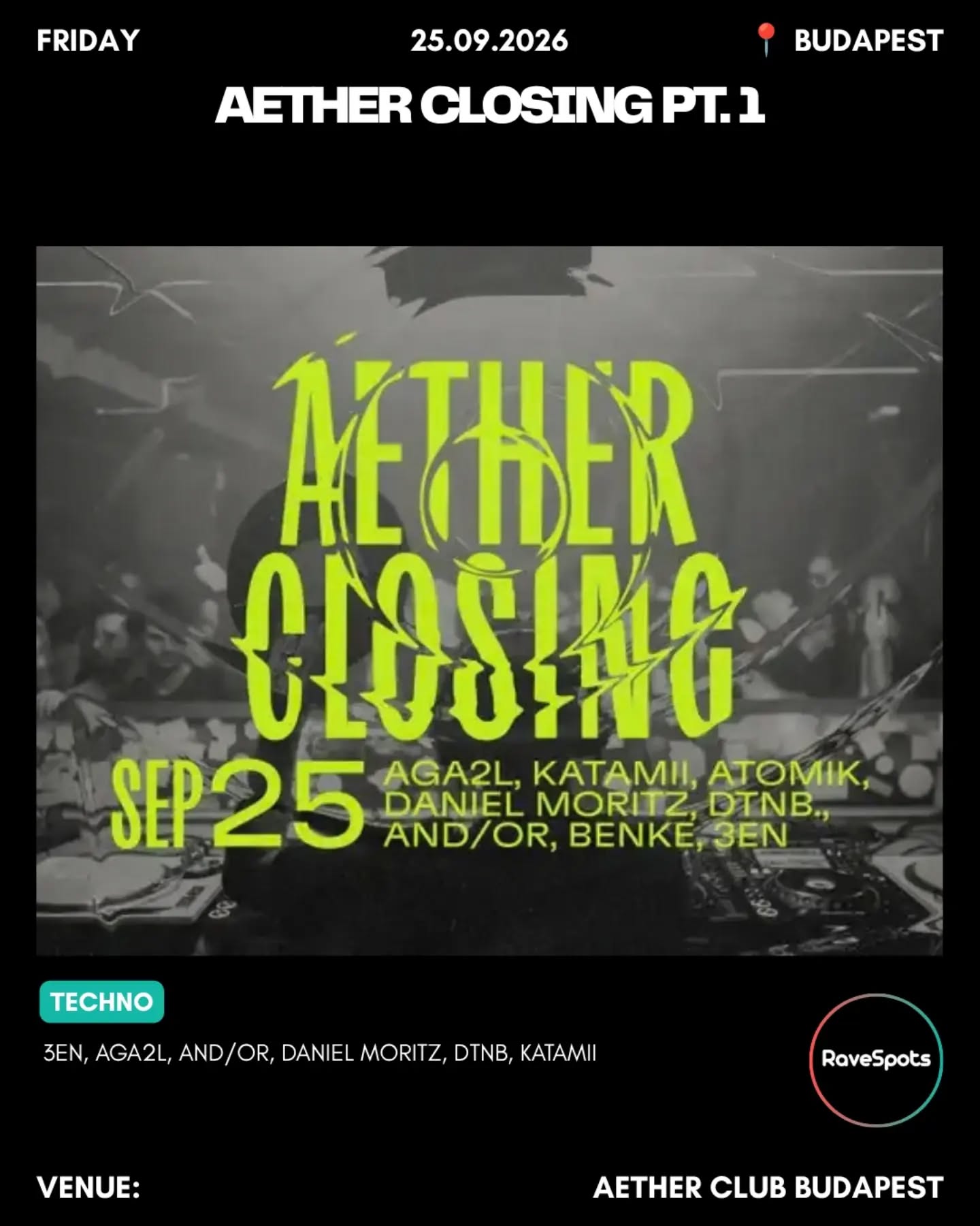 AETHER CLOSING PT. 1