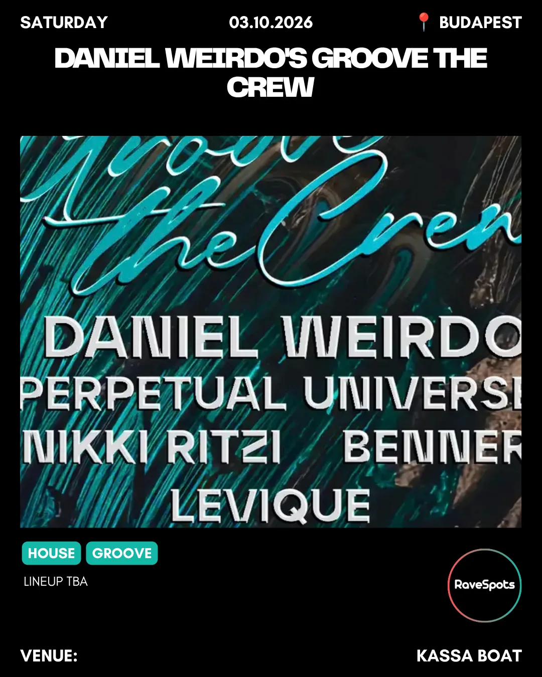 Budapest rave & club picks, 2–3 Oct 2026, slide 7 of 11