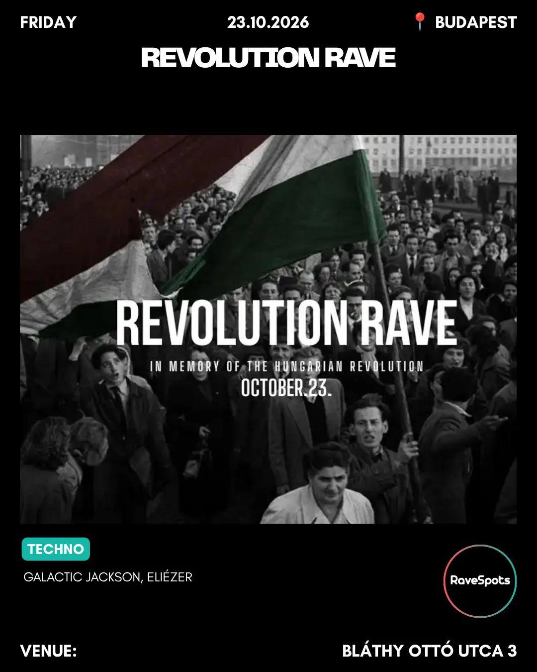 Budapest rave & club picks, 23–24 Oct 2026, slide 6 of 11
