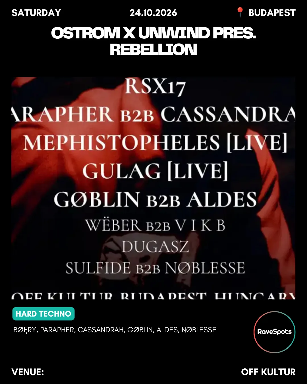 Budapest rave & club picks, 23–24 Oct 2026, slide 7 of 11