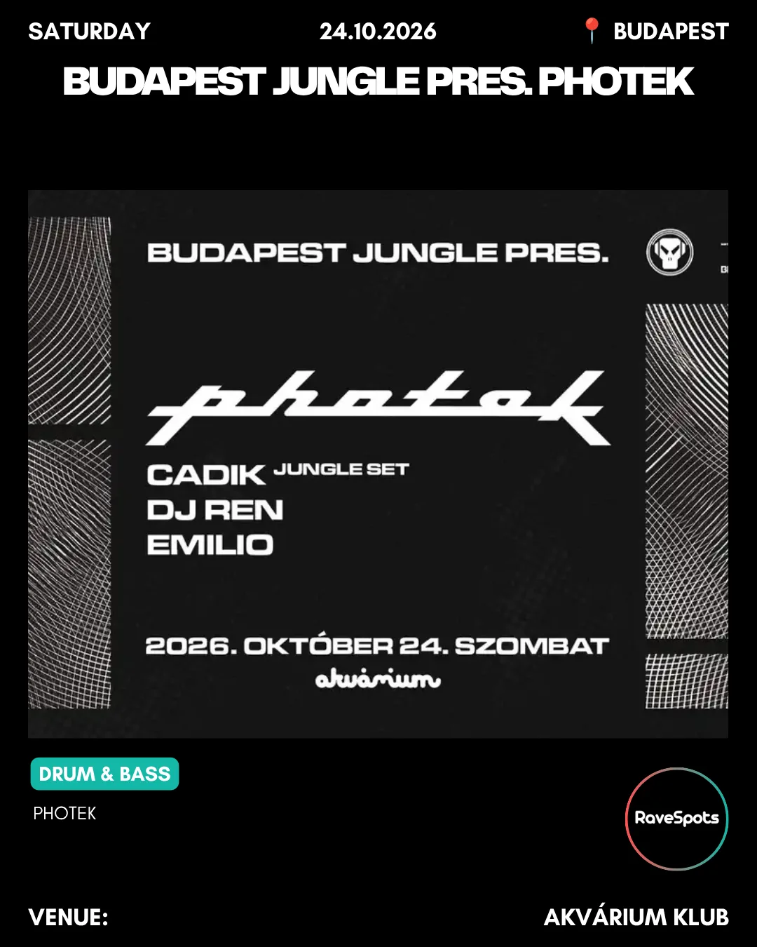 Budapest rave & club picks, 23–24 Oct 2026, slide 8 of 11
