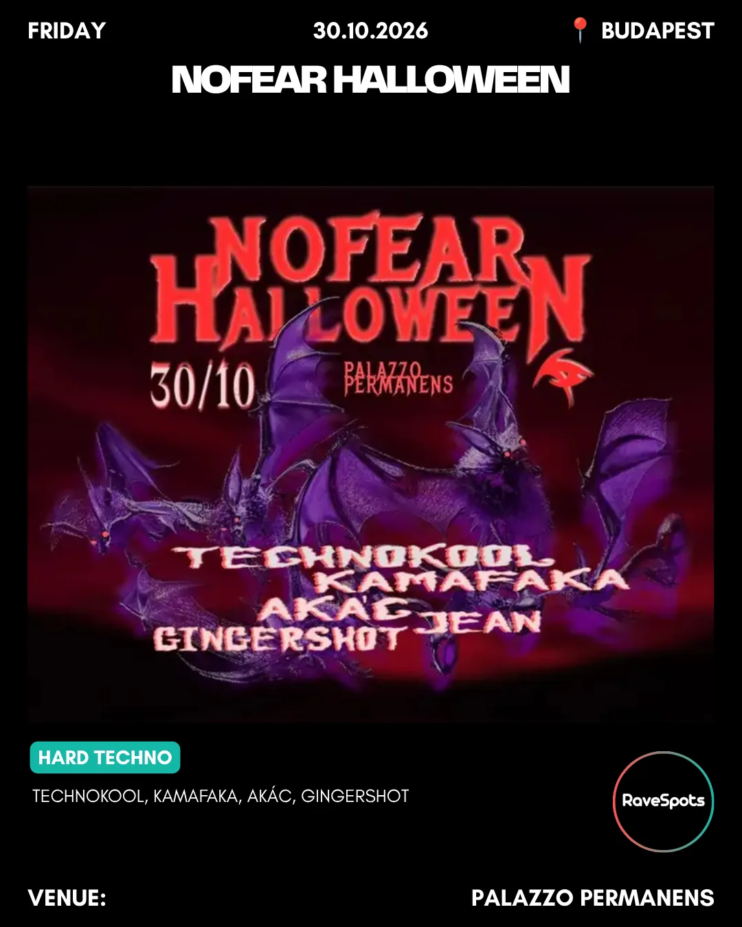 Budapest rave & club picks, 30–31 Oct 2026, slide 3 of 11