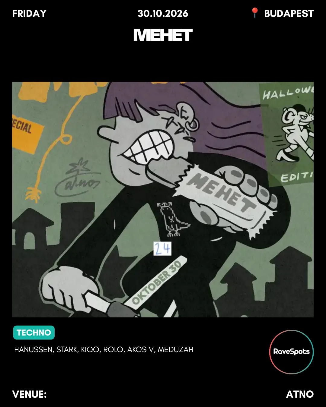 Budapest rave & club picks, 30–31 Oct 2026, slide 6 of 11