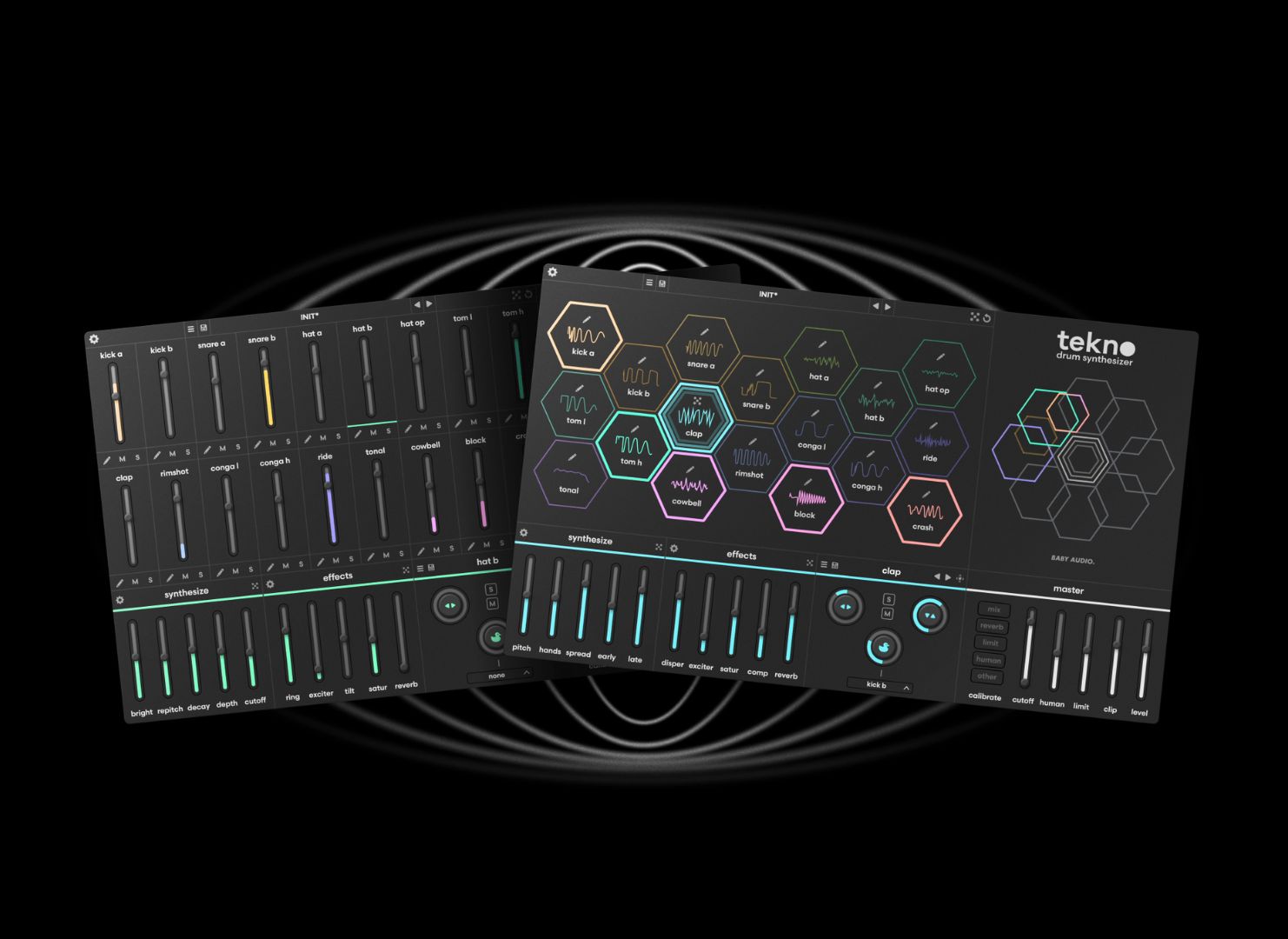 BABY Audio releases Tekno, a drum synthesizer for electronic music producers
