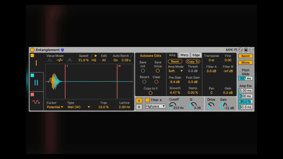 New Max For Live Device Brings the Schrödinger Equation Into Your DAW