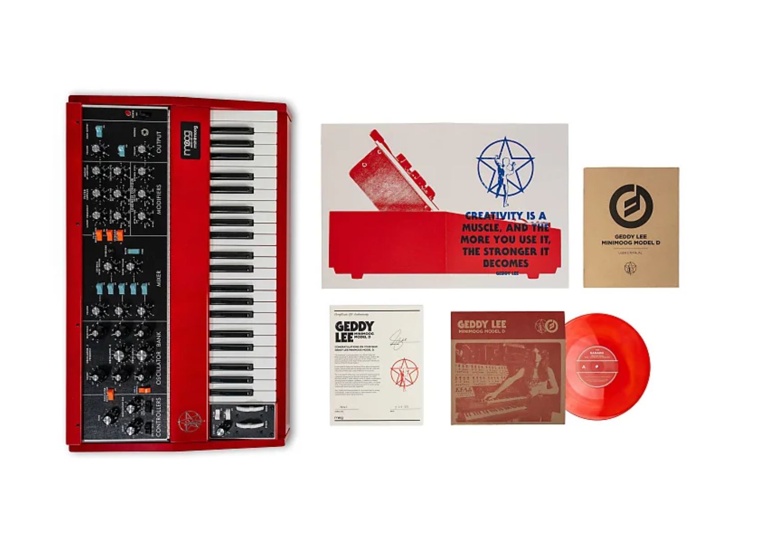 Labor Day Special: Geddy Lee’s Minimoog Model D and More Gear Deals on Reverb