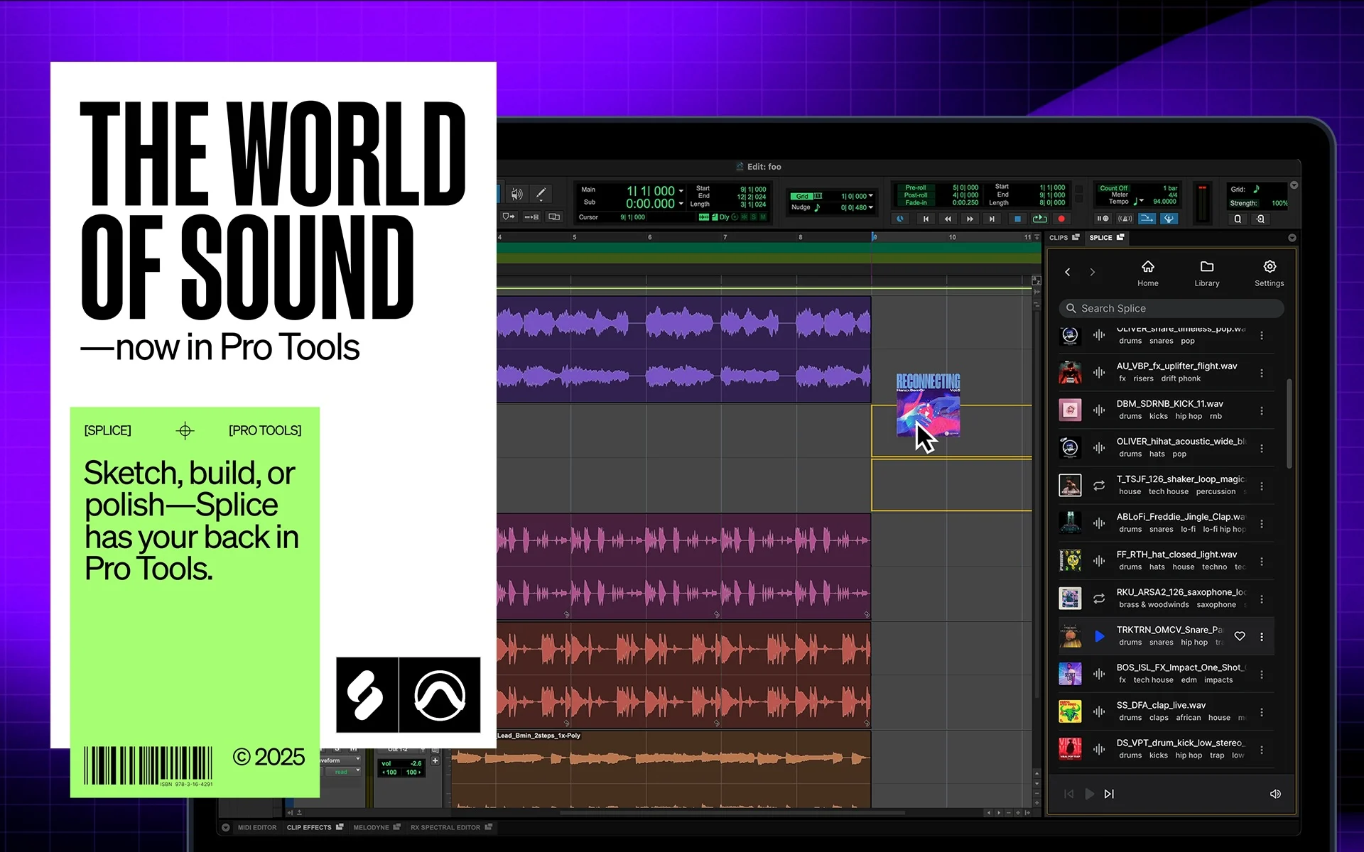 Latest Pro Tools Update Brings Built-In Splice Integration