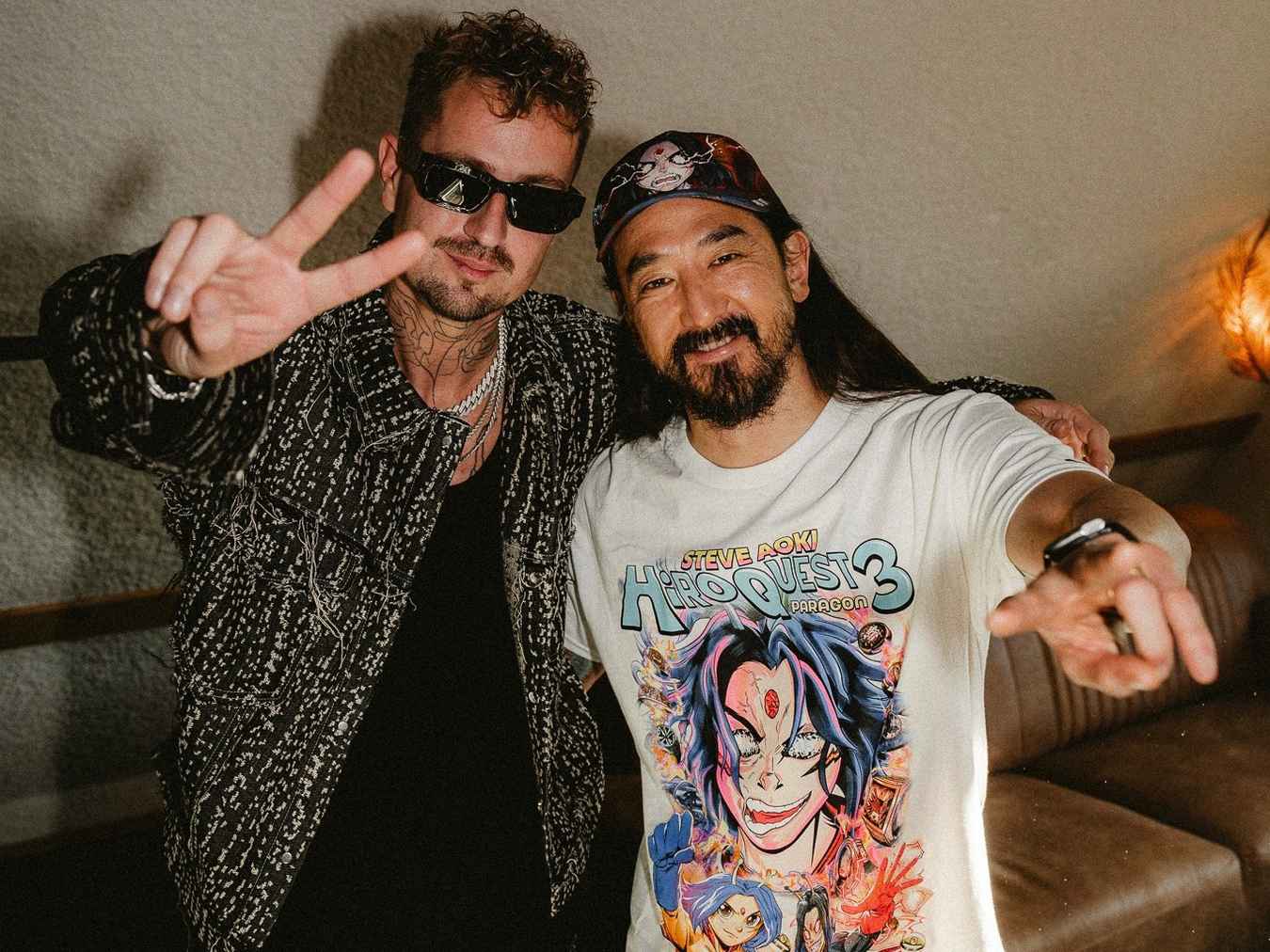 Robin Schulz, Steve Aoki & LAWRENT unite on thunderous club cut ‘Bloodtype’: Listen