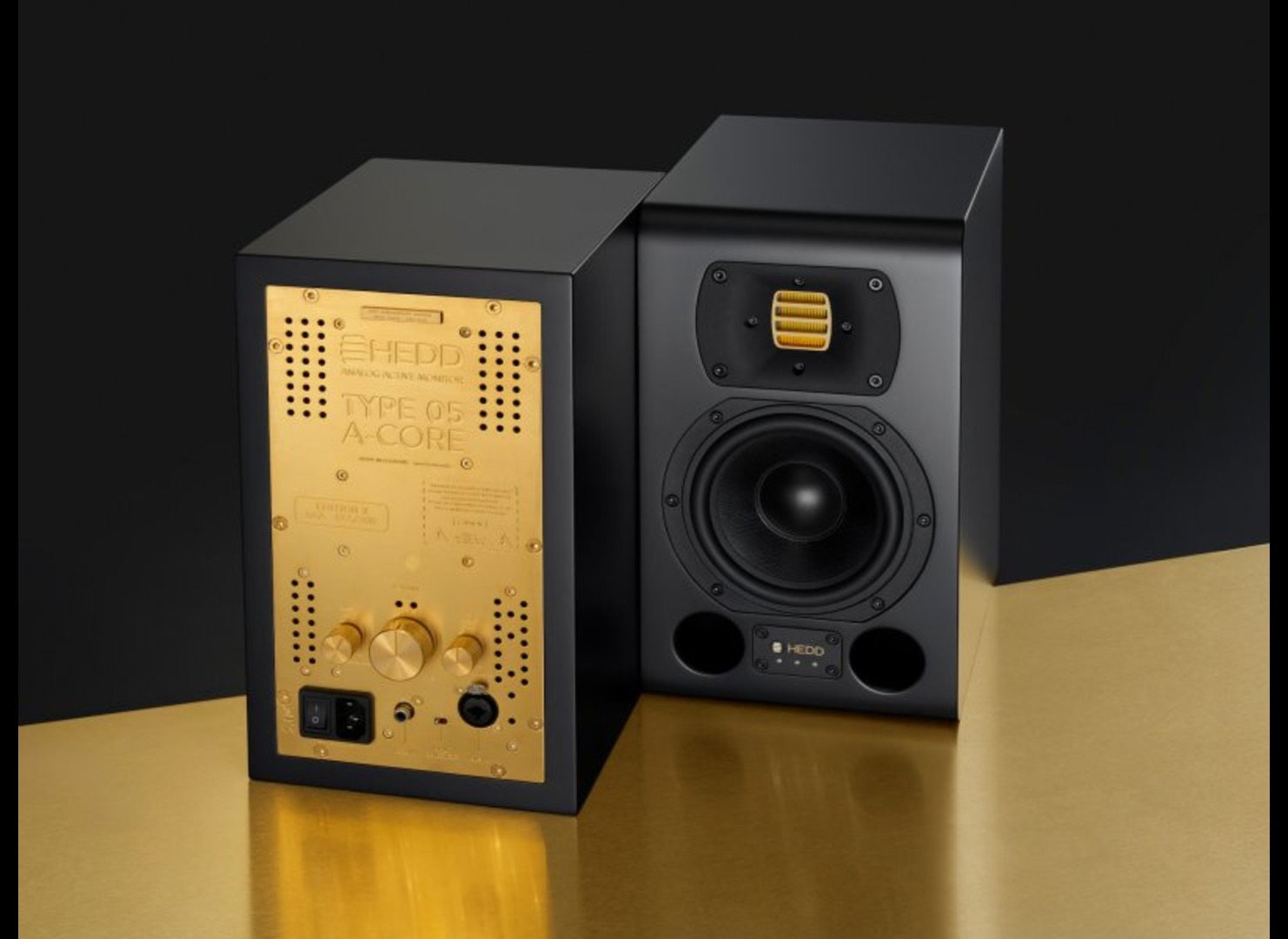 HEDD Audio releases special gold special EDITION X Monitors