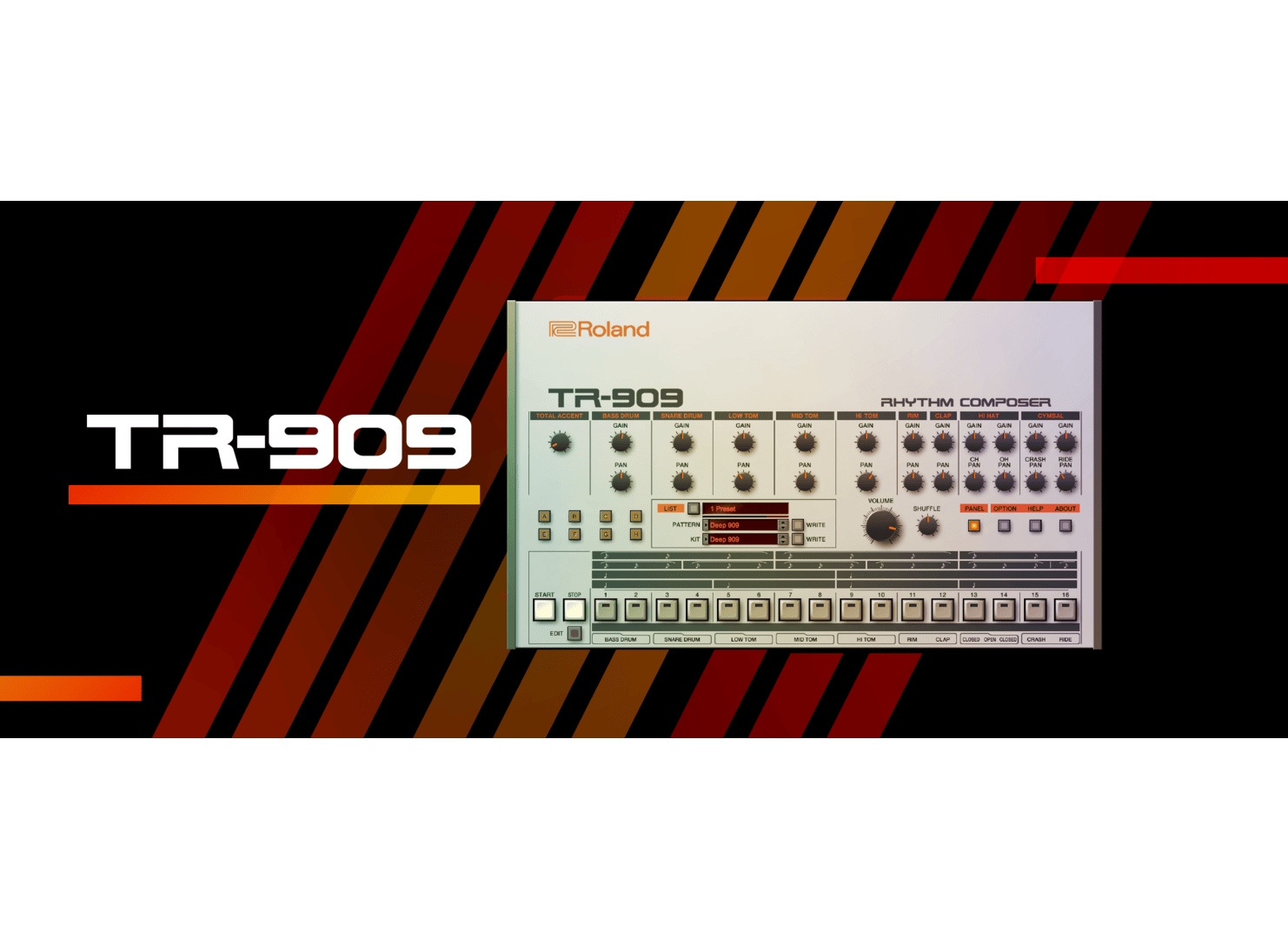 Roland Marks 909 Day with TR-909 Plugin Sale